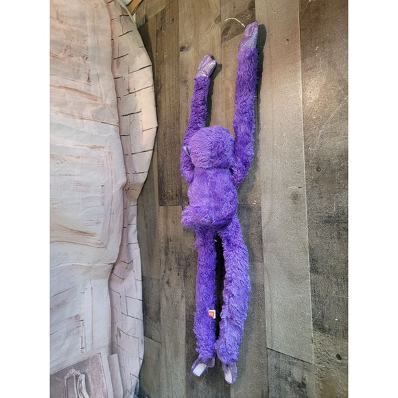 Wild Republic Purple Monkey sequin plush stuffed animal toy figure - Picture 5 of 6